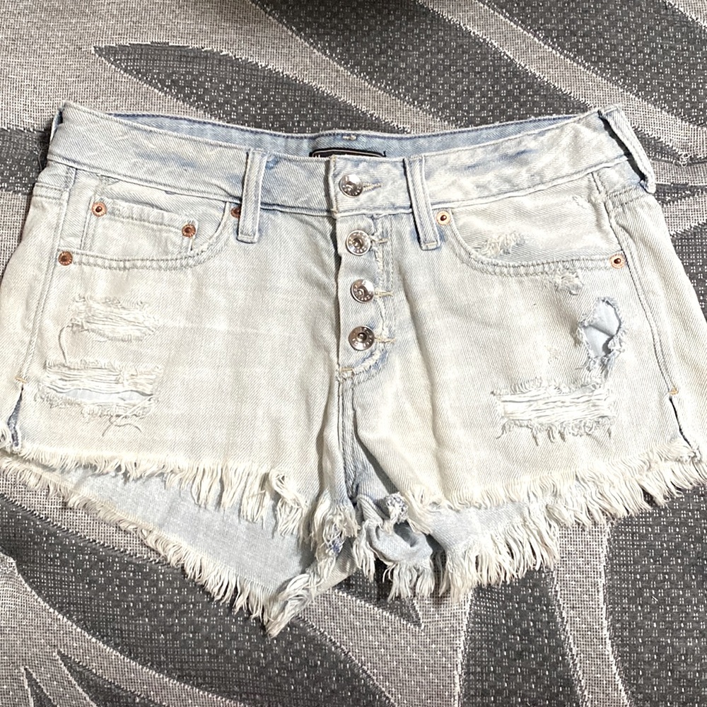 Abercrombie jean shorts